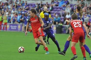 Orlando Pride, 23 Eylül 2017 'de Orlando City Stadyumu' nda Portland Thorns 'a ev sahipliği yaptı.. 
