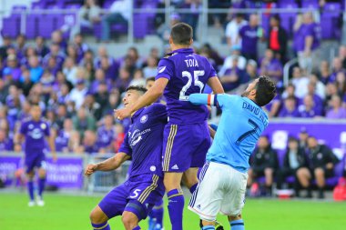 Orlando City, 5 Mart 2017 'de Orlando City Stadyumu' nda NYC FC 'ye ev sahipliği yaptı..