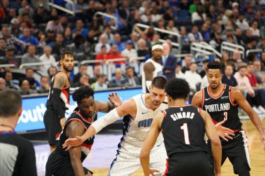 Orlando Magic 2 Mart 2020 tarihinde Orlando Florida 'daki Amway Center' da Portland Trailblazers 'a ev sahipliği yaptı.. 
