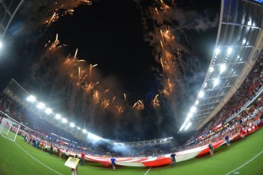 Dünya Kupası eleme maçı Orlando City Stadyumu 'nda. ABD Panama 'ya karşı 6 Ekim 2017' de Orlando, Florida 'da. 