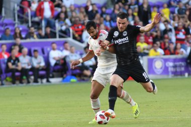 Flamengo Eintracht Frankfurt 'a karşı 12 Ocak 2019 Cumartesi günü Orlando City Stadyumu' nda.  