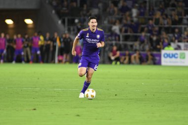 Orlando City SC, 22 Eylül 2018 'de Florida Exploria Stadyumu' nda Houston Dynamo 'yu ağırladı..
