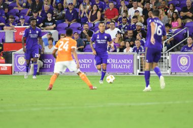 Orlando City SC, 22 Eylül 2018 'de Florida Exploria Stadyumu' nda Houston Dynamo 'yu ağırladı..