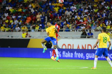Brezilya, 8 Haziran 2016 tarihinde Orlando Florida 'daki Copa America Centenario' da Haiti ile karşılaştı..