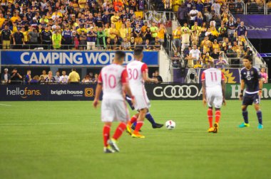 Orlando City SC, 18 Haziran 2016 'da Orlando Florida' daki Camp World Stadyumu 'nda San Jose Depremleri' ne ev sahipliği yaptı..