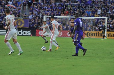 Orlando City 21 Temmuz 2017 'de Orlando City Stadyumu' nda Atlanta United 'a ev sahipliği yaptı..  
