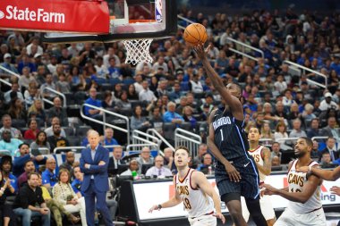 Orlando Magic, Orlando, Florida 'daki sezon açılışında Cleveland Cavaliers' ı Amway Center 'da ağırlıyor..