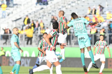 Fluminense, Florida Kupası 'nda 15 Ocak 2018' de Orlando Florida 'da oynanan Spektrum Stadyumu' nda Barcelona SC 'ye karşı..  