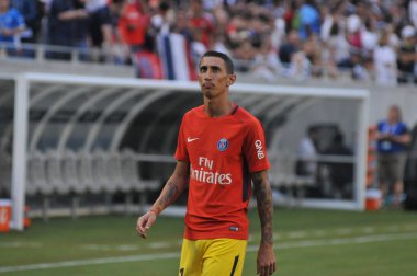 Paris Saint-Germain, Tottenham Hotspur 'a karşı 22 Temmuz 2017' de Orlando Florida 'daki Citrus Bowl' da.  