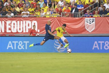 ABD Kolombiya 'ya karşı Raymond James Stadyumu' nda 11 Ekim 2018 'de.  