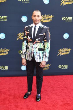 24 Mart 2018 Cumartesi günü Las Vegas 'taki Orleans Resort' ta düzenlenen 33. Yıldız Ödülleri Kırmızı Halı sırasında ünlüler.