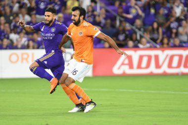 Orlando City SC, 22 Eylül 2018 'de Florida Exploria Stadyumu' nda Houston Dynamo 'yu ağırladı..