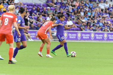 Orlando Pride 28 Haziran 2018 tarihinde Orlando City Stadyumu 'nda Houston Dash' e ev sahipliği yaptı. Fotoğraf: Marty Jean-Louis