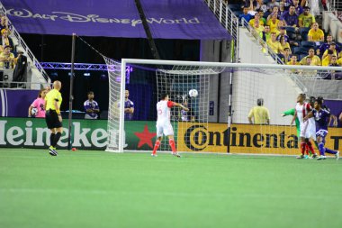 Orlando City SC, 18 Haziran 2016 'da Orlando Florida' daki Camp World Stadyumu 'nda San Jose Depremleri' ne ev sahipliği yaptı..