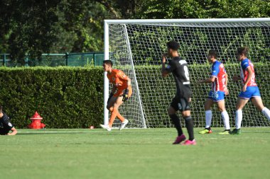 30 Temmuz 2019 'da Orlando Florida' daki Disney 'in Vahşi Spor Dünyası' nda düzenlenen MLS Allstar Haftası sırasında MLS Homegrown oyunu.
