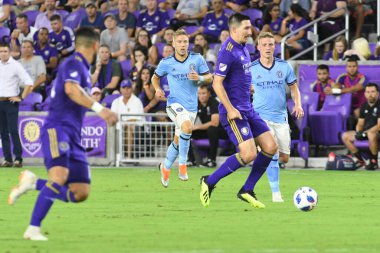 Orlando City 26 Temmuz 2018 'de Florida Exploria Stadyumu' nda NYC FC 'ye ev sahipliği yaptı. Fotoğraf: Marty Jean-Louis