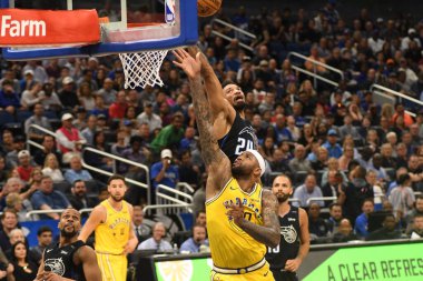 Orlando Magic, 28 Şubat 2019 Perşembe günü Orlando Florida 'daki Amway Center' da Golden State Warriors 'a ev sahipliği yaptı.. 