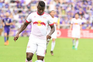 Orlando City, 31 Mart 2018 'de Orlando Florida' daki Exploria Stadyumu 'nda New York Red Bulls' a ev sahipliği yaptı..  