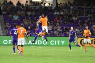 Orlando City SC, 22 Eylül 2018 'de Florida Exploria Stadyumu' nda Houston Dynamo 'yu ağırladı..