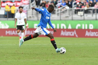 13 Ocak 2018 'de Orlando Florida' daki Spektrum Stadyumu 'nda düzenlenen Florida Kupası' nda Korucular Corinthianlara karşı..