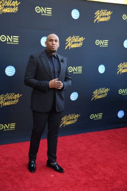 24 Mart 2018 Cumartesi günü Las Vegas 'taki Orleans Resort' ta düzenlenen 33. Yıldız Ödülleri Kırmızı Halı sırasında ünlüler. 