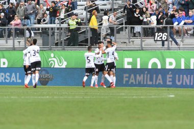 13 Ocak 2018 'de Orlando Florida' daki Spektrum Stadyumu 'nda düzenlenen Florida Kupası' nda Korucular Corinthianlara karşı..