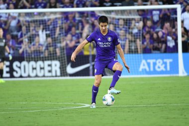 Orlando City SC, 6 Ağustos Salı günü Orlando Florida 'daki Exploria Stadyumu' nda oynanan ABD Kupası sırasında Atlanta United FC 'ye ev sahipliği yaptı..