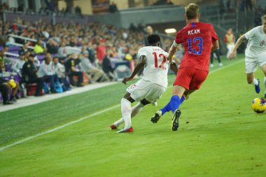 Amerikan Futbol Takımı 15 Kasım 2019 Cuma günü Orlando Florida 'daki Exploria Stadyumu' nda oynanan Concacaf Uluslar Ligi karşılaşmasında Kanada 'ya ev sahipliği yapmaktadır.