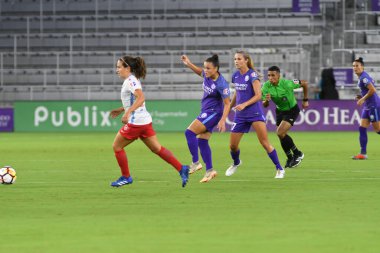 Orland Pride, 25 Ağustos 2018 'de Orlando Florida' daki Exploria Stadyumu 'nda Chicago Red Stars' a ev sahipliği yapıyor.. 