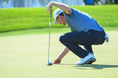 Orlando Florida 'daki Bay HIll Club Lodge' da 5 Mart 2020 'de düzenlenen 2020 Arnold Palmer Birinci Tur Grupları sırasında,. 