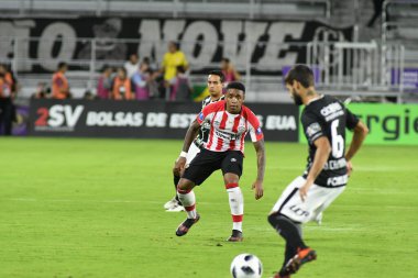 Korintliler, 10 Ocak 2018 'de Orlando City Stadyumu' nda düzenlenen Florida Kupası 'nda PSV Eindhoven' a karşı.