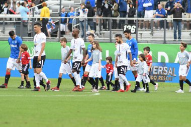 13 Ocak 2018 'de Orlando Florida' daki Spektrum Stadyumu 'nda düzenlenen Florida Kupası' nda Korucular Corinthianlara karşı..