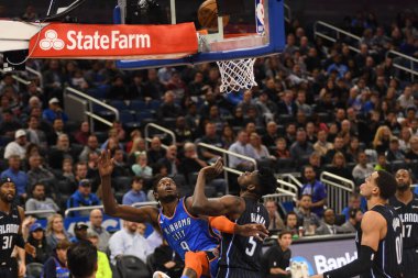 Orlando Magic 29 Ocak 2019 'da Orlando Florida' daki Amway Center 'da OklahomaCity Thunder' a ev sahipliği yaptı. 