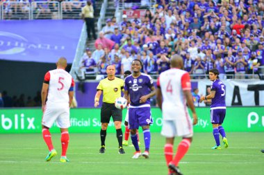 Orlando City SC, 18 Haziran 2016 'da Orlando Florida' daki Camp World Stadyumu 'nda San Jose Depremleri' ne ev sahipliği yaptı..