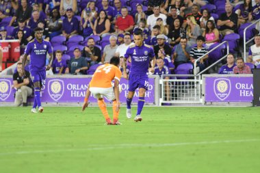 Orlando City SC, 22 Eylül 2018 'de Florida Exploria Stadyumu' nda Houston Dynamo 'yu ağırladı..