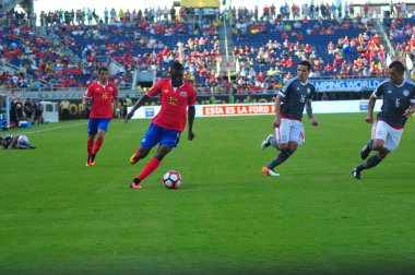 Kosta Rika, Copa America Centenario sırasında Paraguay ile Orlando Florida 'daki Dünya Kampı Stadyumu' nda karşılaştı..  