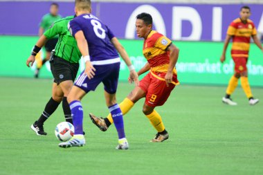 Orlando City SC, 29 Haziran 2016 'da Orlando Florida' daki Kamp Dünyası Stadyumu 'nda Fort Lauderdale Strikers' a ev sahipliği yaptı..