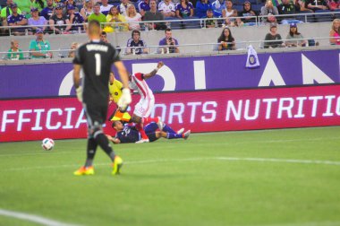 Orlando City SC, 18 Haziran 2016 'da Orlando Florida' daki Camp World Stadyumu 'nda San Jose Depremleri' ne ev sahipliği yaptı..