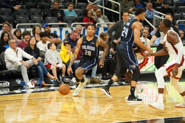 Orlando Magic 1 Şubat 2020 tarihinde Orlando Florida 'daki Amway Center' da Miami Heat 'e ev sahipliği yaptı.. 