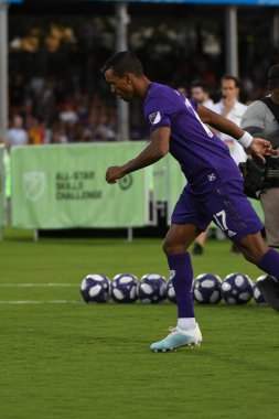 30 Temmuz 2019 'da Orlando Florida' da Disney 'in Vahşi Spor Dünyası' nda MLS All-Star Yetenek Yarışması. 