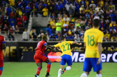 Brezilya, 8 Haziran 2016 tarihinde Orlando Florida 'daki Copa America Centenario' da Haiti ile karşılaştı..