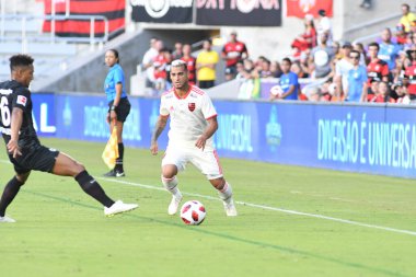 Flamengo Eintracht Frankfurt 'a karşı 12 Ocak 2019 Cumartesi günü Orlando City Stadyumu' nda.