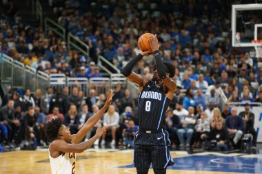 Orlando Magic, Orlando, Florida 'daki sezon açılışında Cleveland Cavaliers' ı Amway Center 'da ağırlıyor..