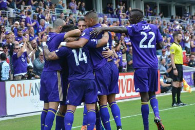 Orlando City, 31 Mart 2018 'de Orlando Florida' daki Exploria Stadyumu 'nda New York Red Bulls' a ev sahipliği yaptı..  