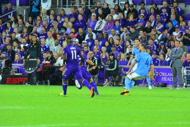 Orlando City, 5 Mart 2017 'de Orlando City Stadyumu' nda NYC FC 'ye ev sahipliği yaptı..  