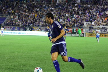 Orlando City, 24 Ağustos 2016 'da Orlando Florida' daki Kamp Dünyası Stadyumunda Toronto FC 'ye ev sahipliği yaptı..