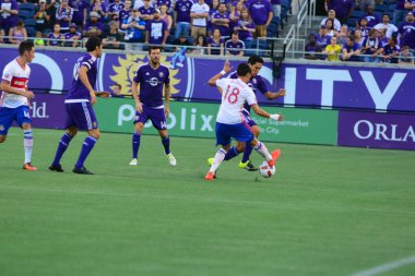 Orlando City, 24 Ağustos 2016 'da Orlando Florida' daki Kamp Dünyası Stadyumunda Toronto FC 'ye ev sahipliği yaptı..