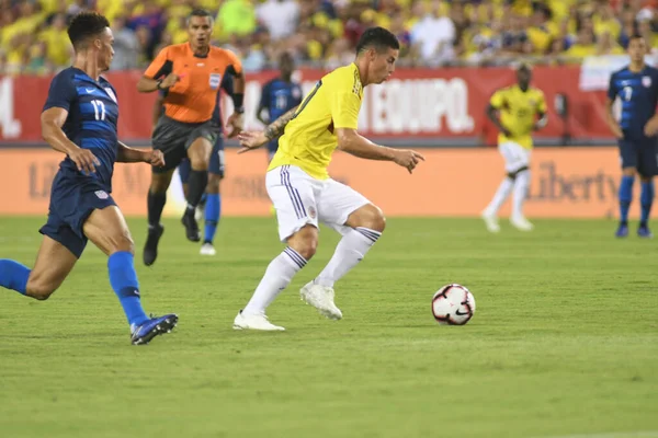 ABD Kolombiya 'ya karşı Raymond James Stadyumu' nda 11 Ekim 2018 'de.  