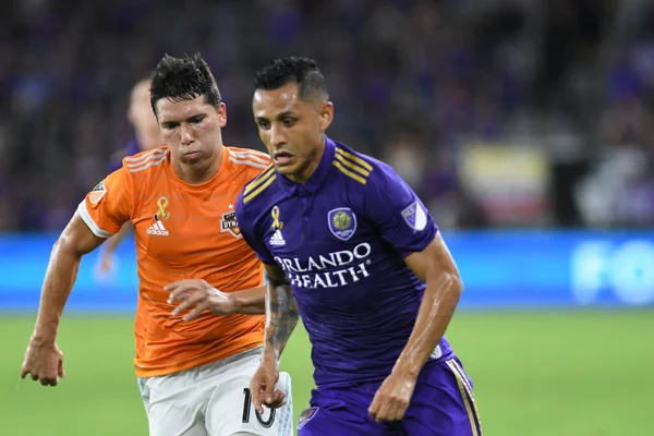 Orlando City Host Houston Dynamo Exploria Stadium Orlando Florida September — Stock Fotó