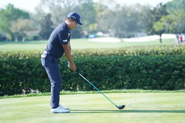 Tijdens 2020 Arnold Palmer Invitational First Groupings Bij Bay Hill — Stockfoto